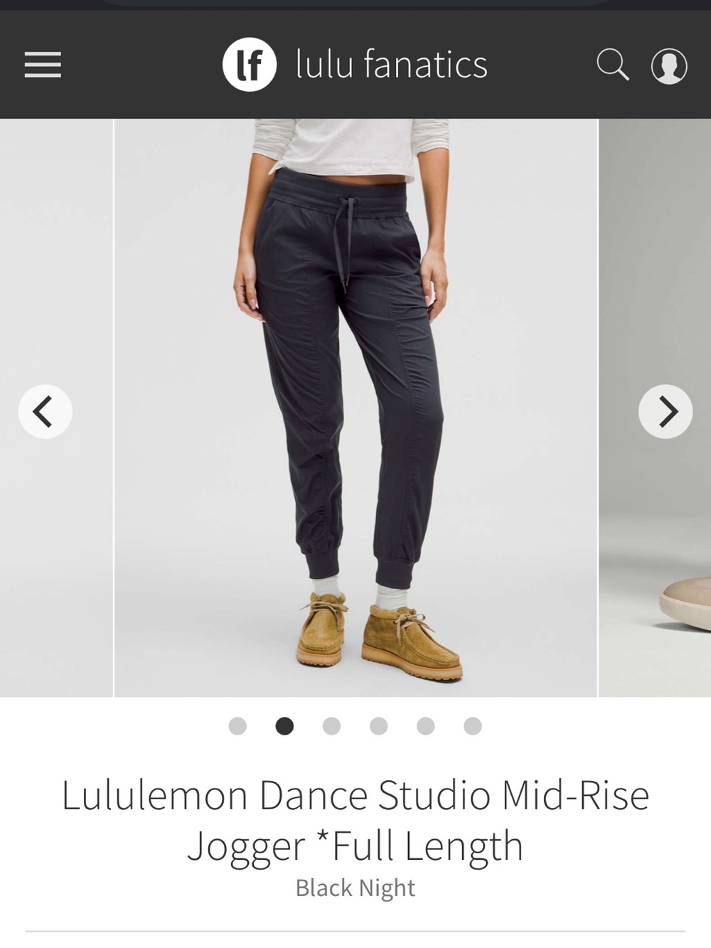 Lulu women’s dance studio pant - Picture 4 of 5